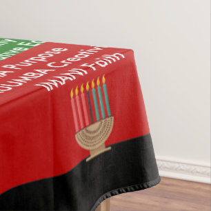Customisable Pan African KWANZAA Tablecloth