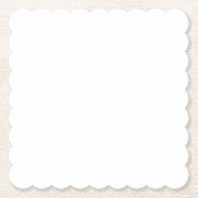 Customisable Paper Coaster (Front)