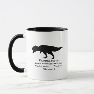 Customisable Pappasaurus Dad Mug