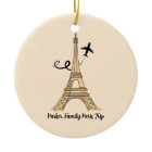 Customisable Paris Trip Eiffel Tower Christmas