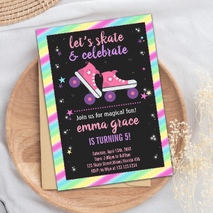 Customisable Party Invite for Girls