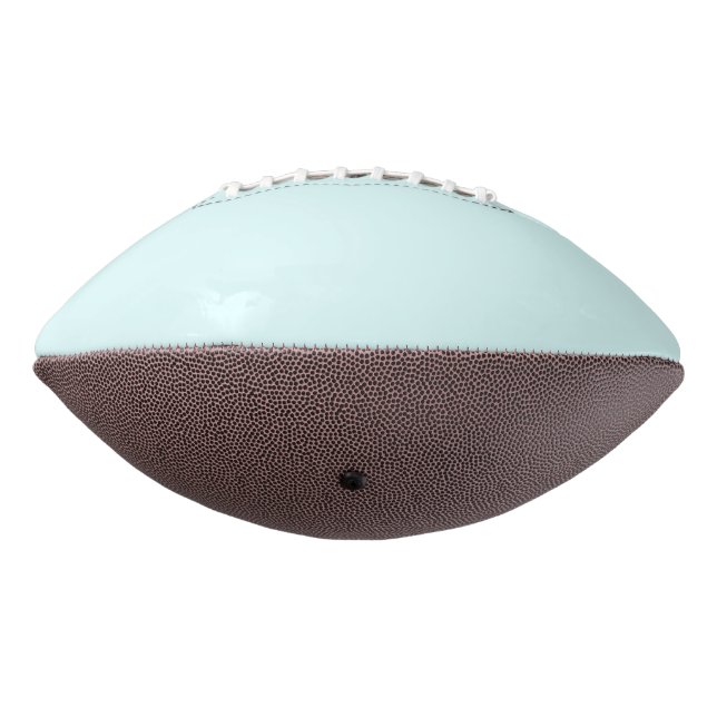 Customisable Pastel Blue Football (Rotated 270)