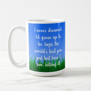 Customisable Pen Pal Snail Mail - 15 oz. Mug
