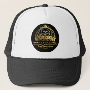 Customisable Persian Cattery Owner Trucker Hat