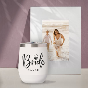 Customisable personal Bride and Groom Water Bottle