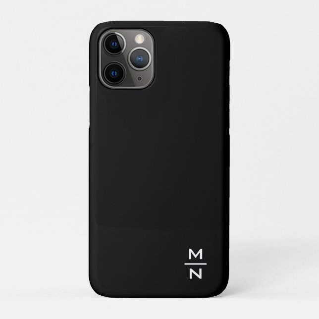 Customisable personal monogram Case-Mate iPhone case (Back)