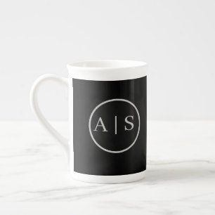 Customisable personal name bone china mug