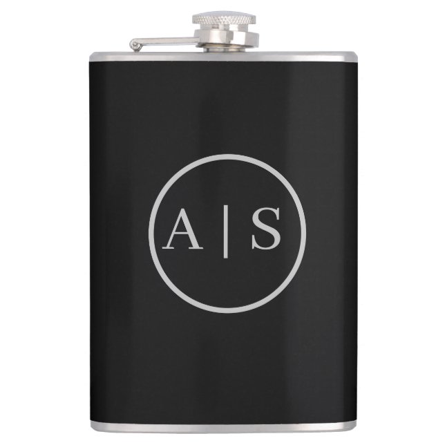 Customisable personal name hip flask (Front)