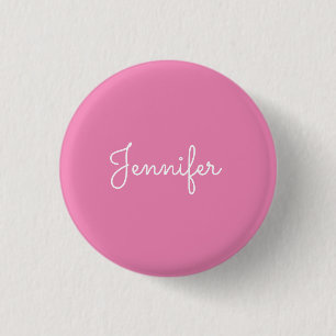 Customisable personal name, Personal name 3 Cm Round Badge