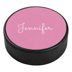 Customisable personal name, Personal name Hockey Puck