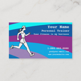 Customisable Personal Trainer Business Card