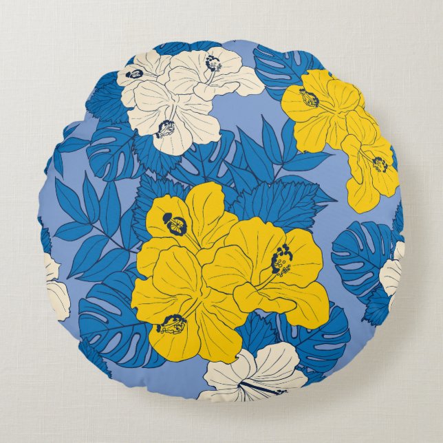 Customisable, Personalised, Custom Gift, Gift Idea Round Cushion (Front)