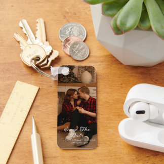 Customisable Personalised Photo Key Ring
