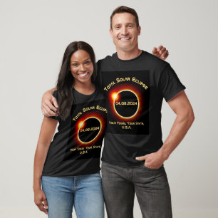 Customisable Personalised TOTAL SOLAR ECLIPSE  T-Shirt