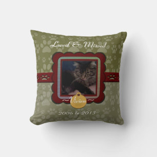 Customisable Pet Memorial  Cushion