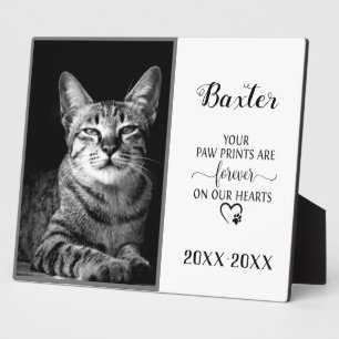 Customisable Pet Memorial Photo Plaque