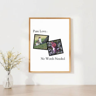 Customisable Pet Poster For Pet Owners
