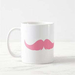 Customisable Petite Handlebar Moustache Coffee Mug