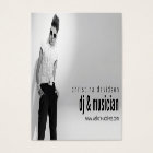 Customisable Photo Card for DJs, Bands, Musicians