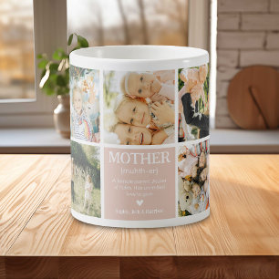 Customisable Photo Collage Mother Definition Coffee Mug