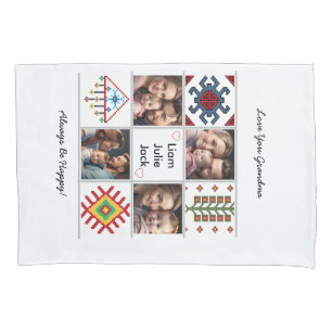Customisable Photo Collage Pillowcase