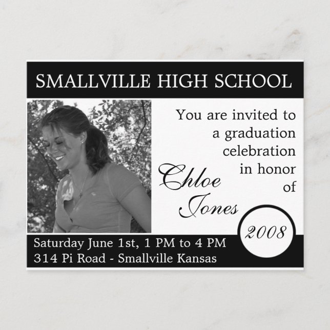 Customisable Photo/Colours Graduation Card Updated (Front)