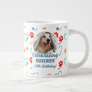 Customisable Photo Dog Parent Souvenir Large Coffee Mug