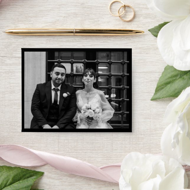 Customisable photo envelope (Wedding)
