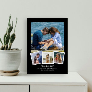 Customisable Photo for Couple or Family    Plaque