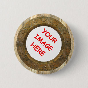 customisable photo frame button