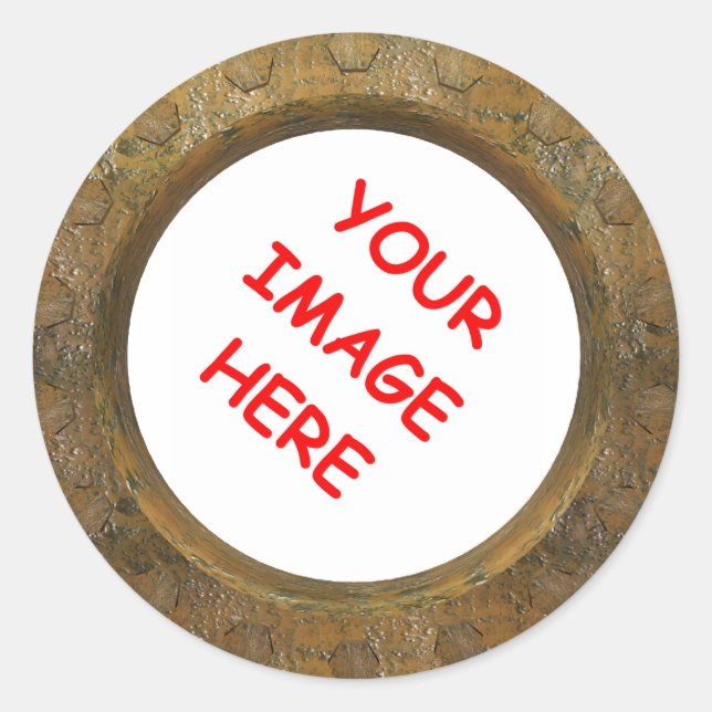customisable photo frame sticker (Front)