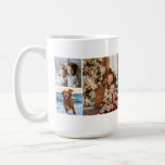 Customisable Photo Gift Mug personalised message<br><div class="desc">This mug offers memories each morning! Customise the photo collage with some of your best memories and add your custom personalised message to the other side of this item. Makes a wonderful gift!</div>