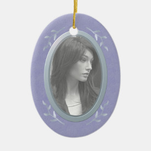 Customisable Photo Memorial / Remembrance Ceramic Ornament