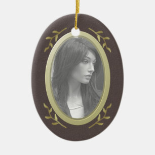 Customisable Photo Memorial / Remembrance Ceramic Ornament