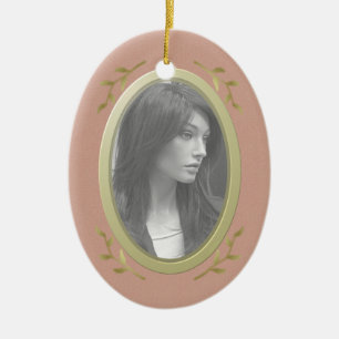 Customisable Photo Memorial / Remembrance Ceramic Tree Decoration