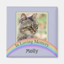 Customisable Photo Pet Memorial (Blue)