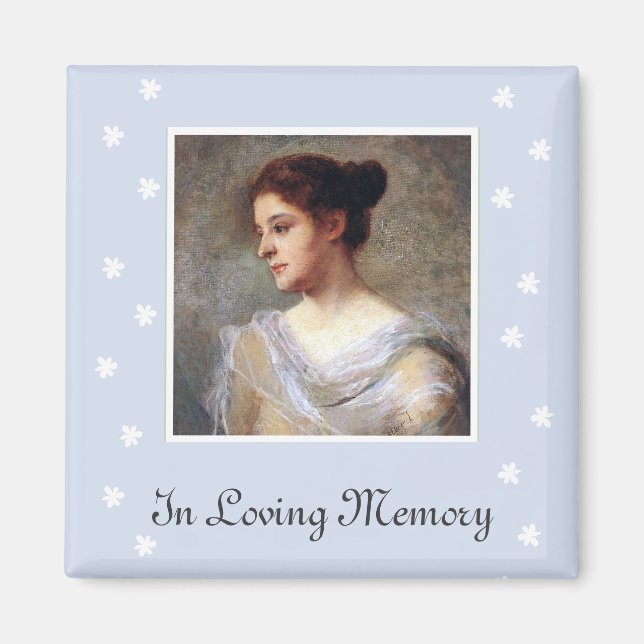 Customisable Photo Remembrance Magnet (Front)