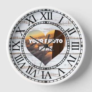 Customisable Photo Wall Clock