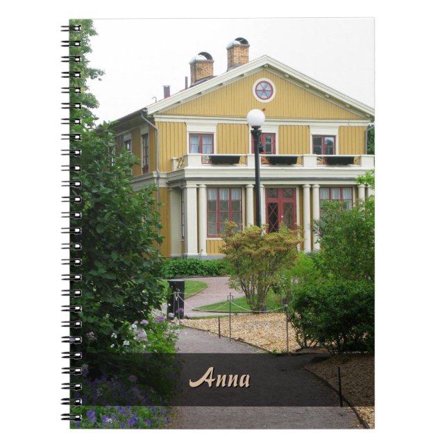 Customisable Photo with any Name Notebook (Front)