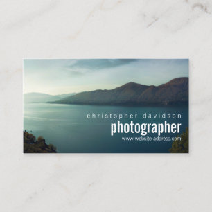 Customisable Photographer Business Card
