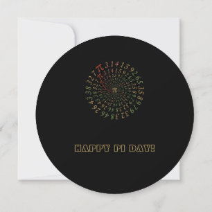 Customisable Pi Galaxy Card