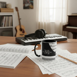 Customisable Piano  Mug