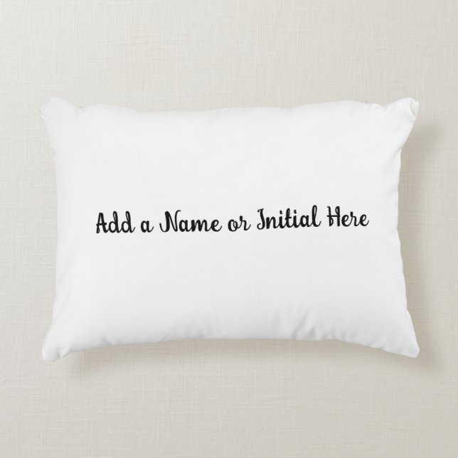 Customisable Pillow – Perfect for Your Name  (Front)