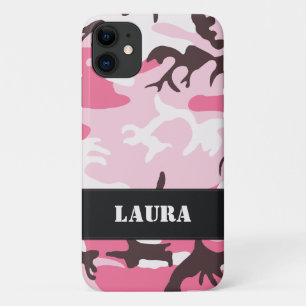 Customisable Pink Camo iPod Touch Case