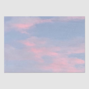 Customisable Pink Clouds Tissue Paper