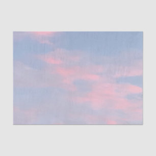 Customisable Pink Clouds Tissue Paper