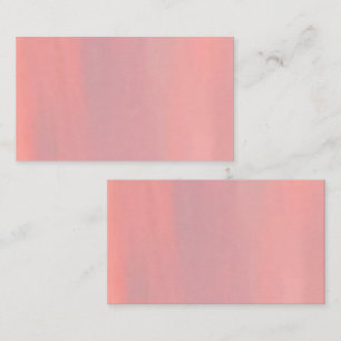 Customisable Pink & Purple Sky Business Card