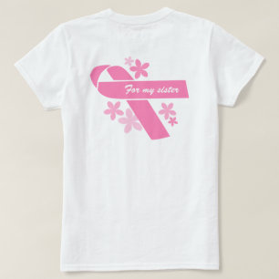 Customisable Pink Ribbon T-Shirt