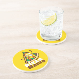 Customisable Pizza Mania Coaster
