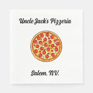 Customisable Pizzeria  Napkin